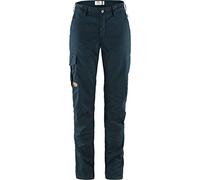 Fjällräven Karla Lite Curved Trousers W, Pantaloni Sportivi, Donna, Blu (Dark Navy), 48