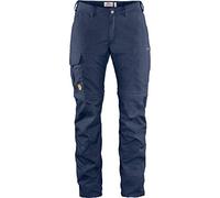 Fjällräven Pantaloni Karla Pro Zip-Off Donna Sportivi Blu (Dark Navy) 42