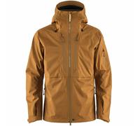 Fjällräven Keb Eco-Shell Giacca Herren-Wanderjacke Esterno da Pioggia Braun