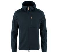 Giacca con cappuccio Fjällräven Keb Fleece blu notte - L