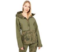 Fjällräven Keb Jacket W, Giacca da Trekking, Donna, Verde (Green Camo-Laurel Green), L