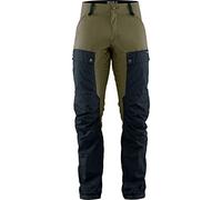 Fjällräven Keb Trousers M Reg, Pantaloni da Trekking, Uomo, Blu (Navy Scuro-Verde Oliva Chiaro), 46