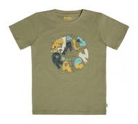 Fjällräven - Kid's Forest Findings T-Shirt - T-shirt 128 olivia