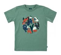 Fjällräven - Kid's Forest Findings T-Shirt - T-shirt 134 turchese