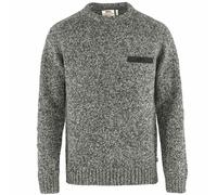 Fjällräven lada Scollo Tondo Sweater Uomo-Pullover Maglione Lana Grigio