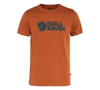 T-shirt Fjällräven Logo manica corta bruno arancione - M