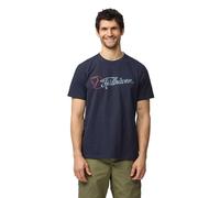 Maglietta da uomo Fjällräven Archive Logo T-Shirt M Taglia: L / Colore: blu scuro