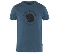 Fjällräven T-shirt Fjäll Fox uomo manica corta blu brillante L