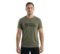 T-shirt Fjällräven Logo manica corta verde - XL