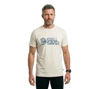 Fjällräven - Multicolor Logo T-Shirt - T-shirt L beige