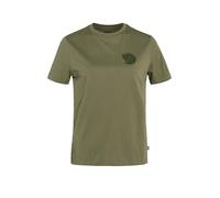 FJÄLLRÄVEN Maglietta funzionale da donna Fox Boxy Logo oliva | XS