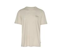 Fjall Raven - T-shirt leggero di escursionismo in lana merino - Abisko Wool Logo SS M Light Fossil per Uomo - Taglia M - Beige