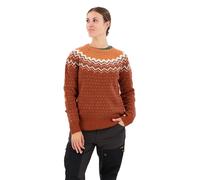 Felpa Fjällräven Övik Knit arancione donna - XS