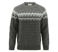 Fjallraven 81829-030-020 Övik Knit Sweater M/Övik Knit Sweater M Maglia Lunga Uomo Dark Grey-Grey Taglia m