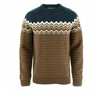 Maglione da uomo Fjällräven Övik Knit Sweater M Taglia: M / Colore: marrone