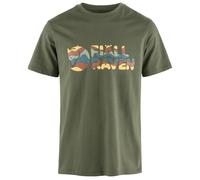 Fjällräven - Multicolor Logo T-Shirt - T-shirt XL olivia