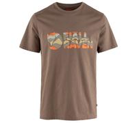 Fjällräven - Multicolor Logo T-Shirt - T-shirt XS marrone