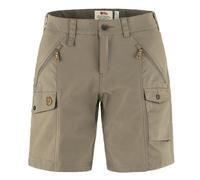 Fjällräven Nikka Curved W - pantaloni corti trekking - donna Light Brown 40