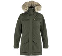 Fjällräven Nuuk Parka Damen-Mantel Outdoor Invernale Giacca Verde NUOVO