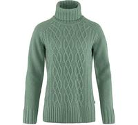Fjällräven Övik Cable Knit Roller Neck W Maglia Lunga Donna (Pacco da 1)
