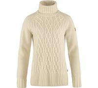 Fjällräven Övik Cable Knit Roller Neck W/Övik Cable Knit Roller Neck W Maglia Lunga Donna