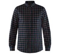 Fjall Raven - Chemise épaisse en coton biologique - Övik Flannel Shirt M Dark Navy per Uomo in Cotone - Taglia XXL - Blu navy