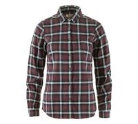 Fjällräven Övik Flannel W - camicia maniche lunghe - donna Red 2XL