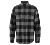 Fjällräven - Övik Heavy Flannel Shirt - Camicia M grigio/nero