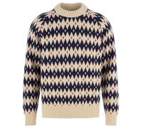 Fjällräven - Övik Jacquard Knit - Pullover di lana XS beige