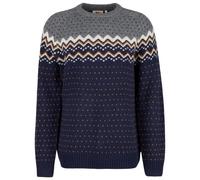 Maglia Fjällräven Övik Knit manica lunga grigio blu marrone - M
