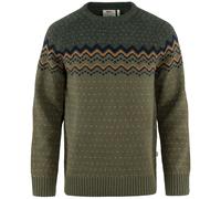 Fjällräven Övik Knit Sweater Pullover Da Uomo Maglione In Lana Verde