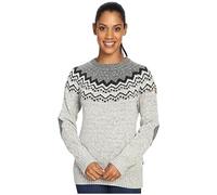 Fjällräven Övik Knit Sweater W Felpa, Donna, Grey, XS