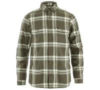 Fjällräven Övik Lite Flannel Short Sleeve Shirt Verde M Uomo