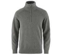 Fjällräven - Övik Lite Half Zip - Pullover di lana L grigio