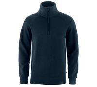 Fjällräven - Övik Lite Half Zip - Pullover di lana S blu