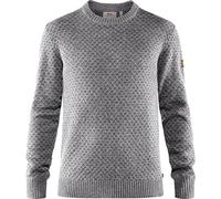 Fjällräven Övik Nordic Sweater M, Maglione Uomo, Grigio (Grey), L