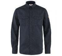 Fjällräven - Övik Travel Shirt L/S - Camicia XS blu