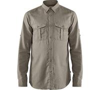 Fjällräven Övik Travel Shirt LS M, Camicia, Uomo, Grigio (Fog), XL