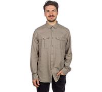 Fjällräven Övik Travel Shirt Ls M, Camicia, Uomo, Grigio (Nebbia), S