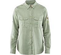Fjällräven Övik Travel Shirt W, Maglietta Donna, Verde Salvia, M