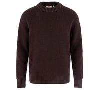 Fjällräven - Övik Waffle Knit - Pullover di lana L marrone