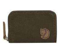 Portafoglio Fjällräven Zip Card Holder verde scuro