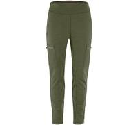 Fjällräven Pantaloni da Donna in Pile Keb da Trekking, Deep Forest, M