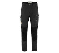 Fjällräven Pantaloni Vidda PRO, Dark Grey-Black, EU 52 Short