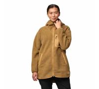 Fjällräven Vardag Pile Fleece Long W Giacca, Buckwheat Brown, M Donna