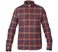 Camicia Fjällräven Skog manica lunga blu rosso - S