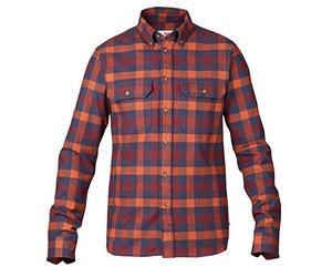 Fjällräven Skog Shirt M Maglietta a Maniche Lunghe Uomo