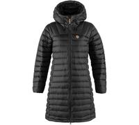 Fjällräven Snow Flake Damen-Parka Mantella con Piume Piumino Cappotto Nero Nuovo