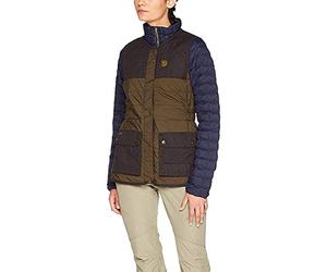 Fjällräven Sörmland Padded Vest W, Gilet, Donna, Verde (Dark Olive), XS