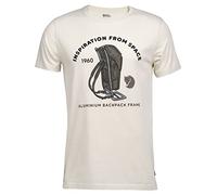 Fjällräven Space T-shirt Print M, Maglietta a Maniche Corte, Uomo, Bianco (Chalk White), XXL